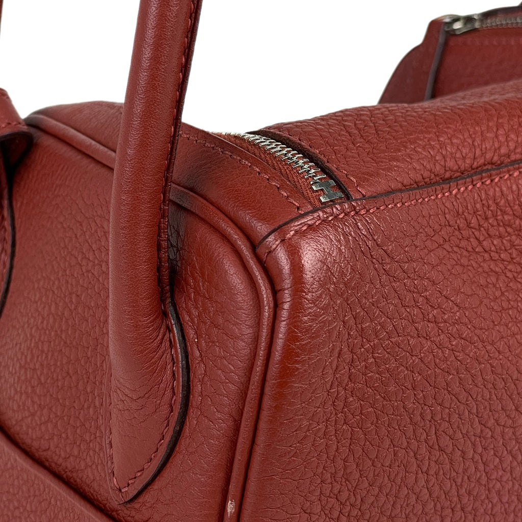 【在庫一掃】 エルメス リンディ 26 ショルダーバッグ ハンドバッグ トリヨンクレマンス ブラウン □M レディース 【中古】 brbag