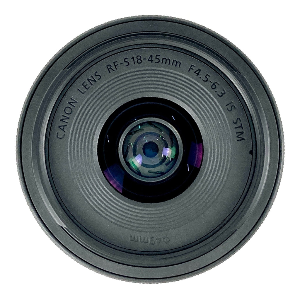 キヤノン Canon RF-S 18-45mm F4.5-6.3 IS STM 一眼カメラ用レンズ（オートフォーカス） 【中古】