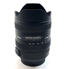 シグマ SIGMA 8-16mm F4.5-5.6DC HSM (キヤノンEF用) 一眼カメラ用レンズ（オートフォーカス） 【中古】