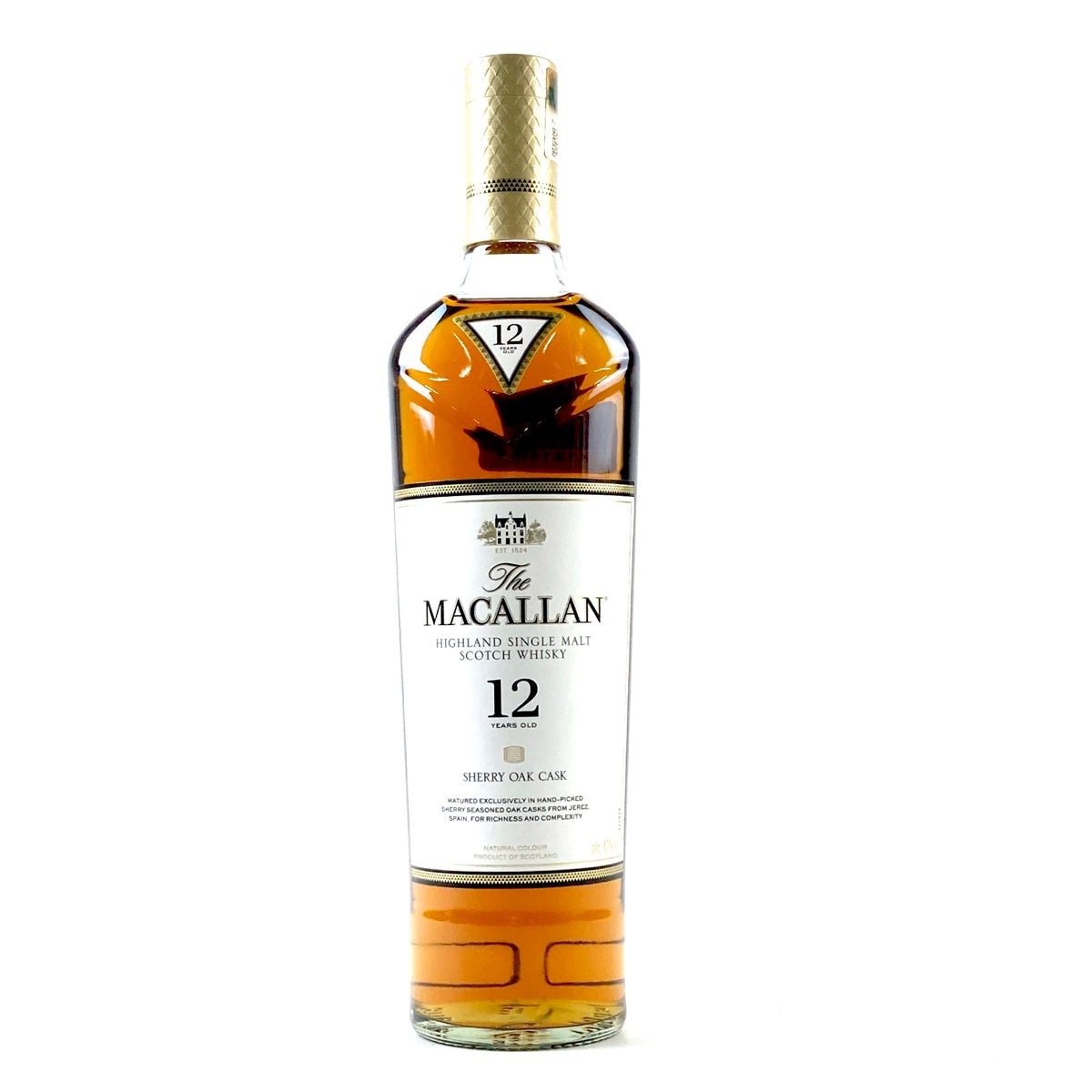 バイセル公式】マッカラン MACALLAN 12年 シェリーオークカスク 700ml スコッチウイスキー シングルモルト 【古酒】 -  バイセルブランシェ