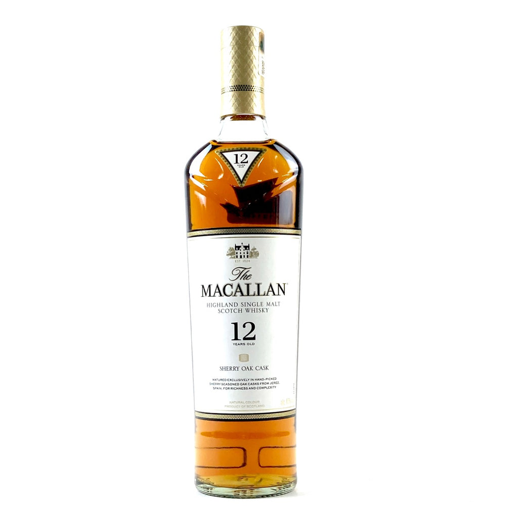 マッカラン MACALLAN 12年 シェリーオークカスク 700ml スコッチウイスキー シングルモルト 【古酒】