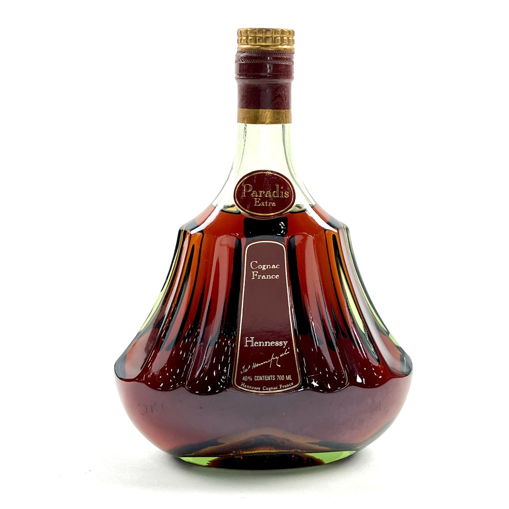 バイセル公式】ヘネシー Hennessy パラディ エクストラ 旧グリーンボトル 角のあるボトル 700ml ブランデー コニャック 【古酒】 -  バイセルブランシェ