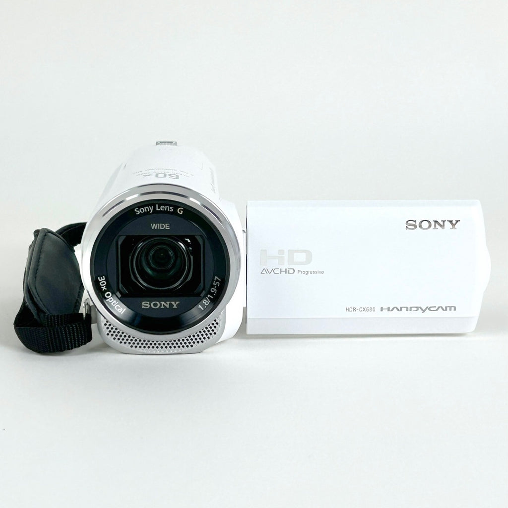 ソニー SONY HDR-CX680 W ホワイト デジタルビデオカメラ 【中古】