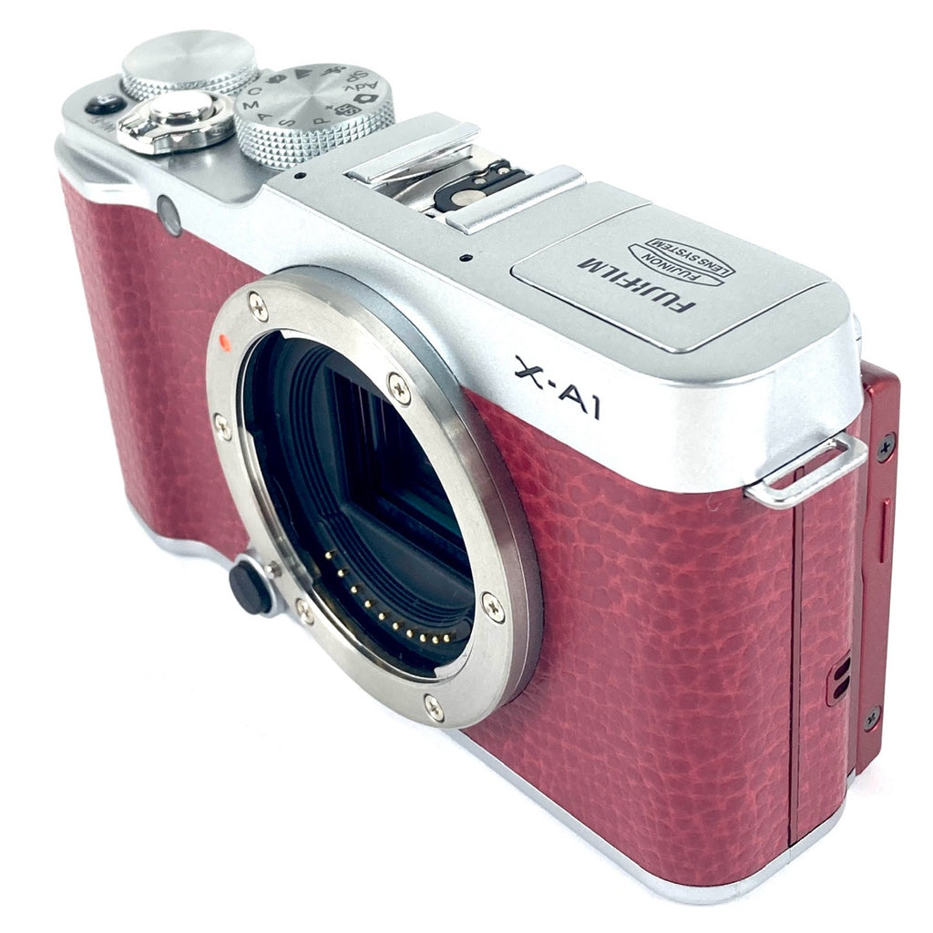 富士フイルム FUJIFILM X-A1 ズーム レンズキット レッド デジタル ミラーレス 一眼カメラ 【中古】