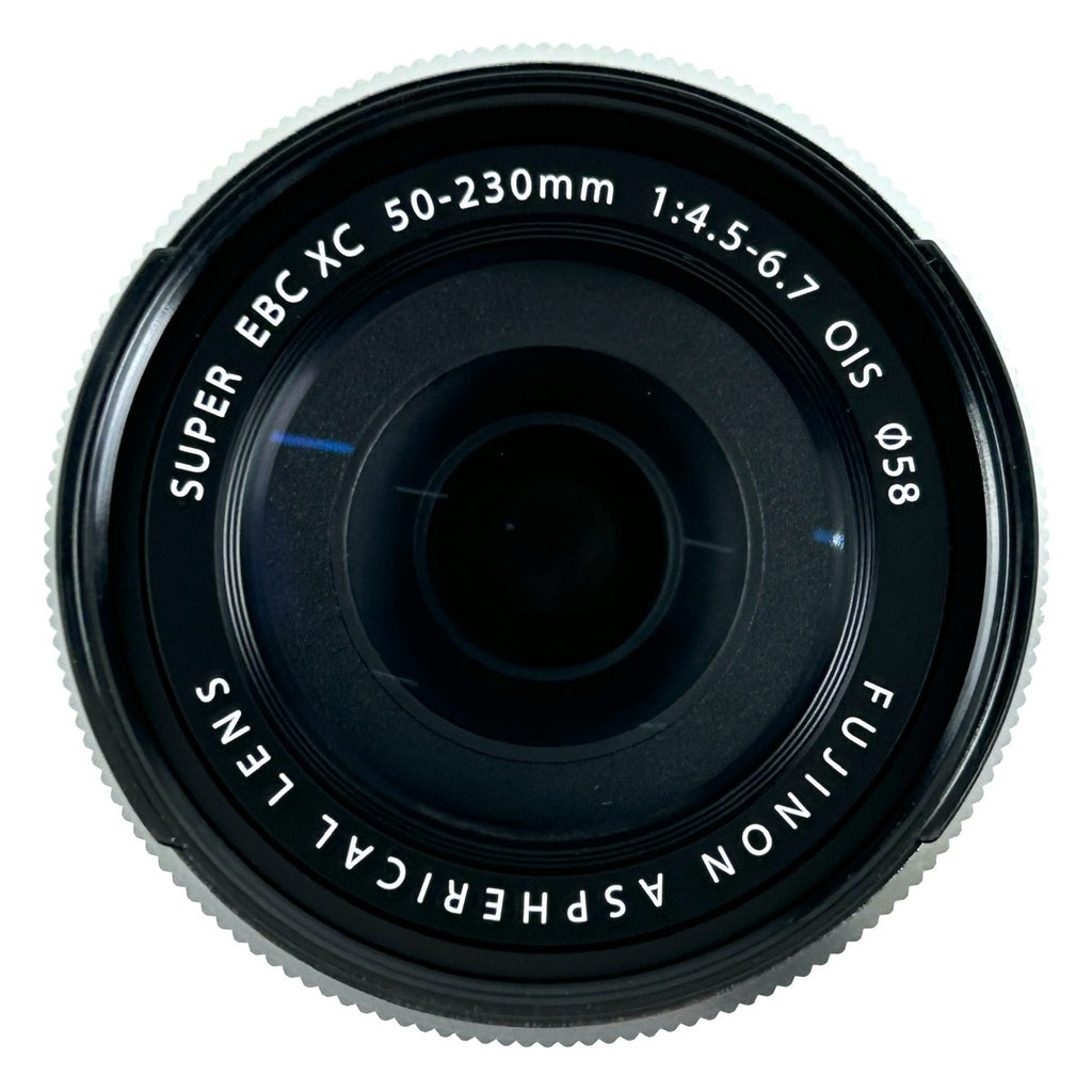 富士フイルム FUJIFILM XC 50-230mm F4.5-6.7 OIS シルバー 一眼カメラ用レンズ（オートフォーカス） 【中古】