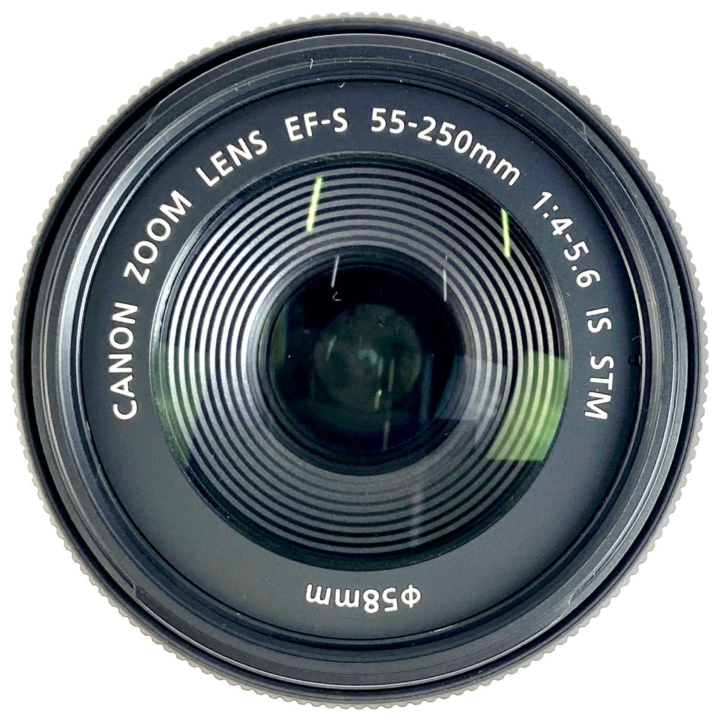 キヤノン Canon EF-S 55-250mm F4-5.6 IS STM 一眼カメラ用レンズ（オートフォーカス） 【中古】