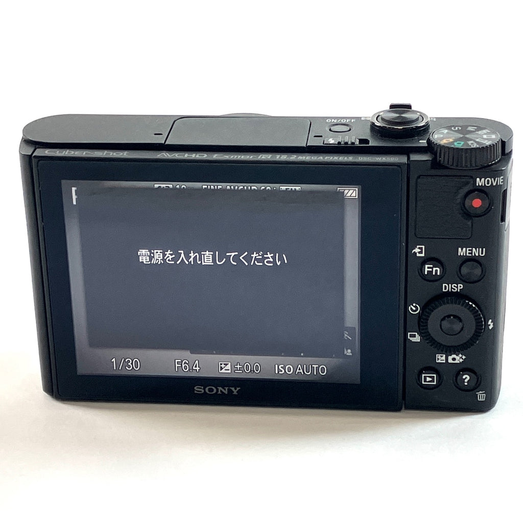 ソニー SONY DSC-WX500 ブラック［ジャンク品］ コンパクトデジタルカメラ 【中古】