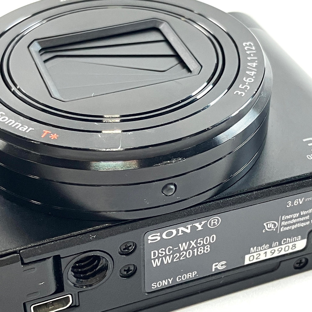 ソニー SONY DSC-WX500 ブラック［ジャンク品］ コンパクトデジタルカメラ 【中古】