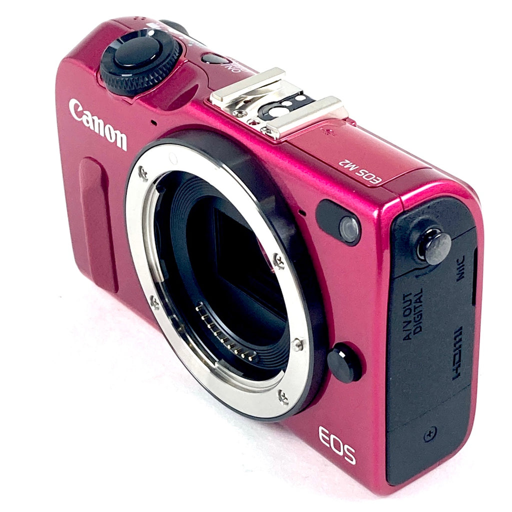 キヤノン Canon EOS M2 ボディ レッド デジタル ミラーレス 一眼カメラ 【中古】