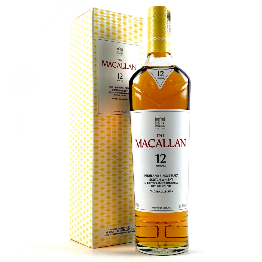 マッカラン MACALLAN カラーコレクション 12年 700ml スコッチウイスキー シングルモルト 【古酒】liqbb