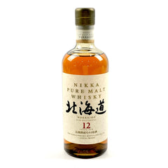 【東京都内限定お届け】 ニッカ NIKKA 北海道 12年 長期熟成モルト原酒 750ml 国産ウイスキー 【古酒】liqbb