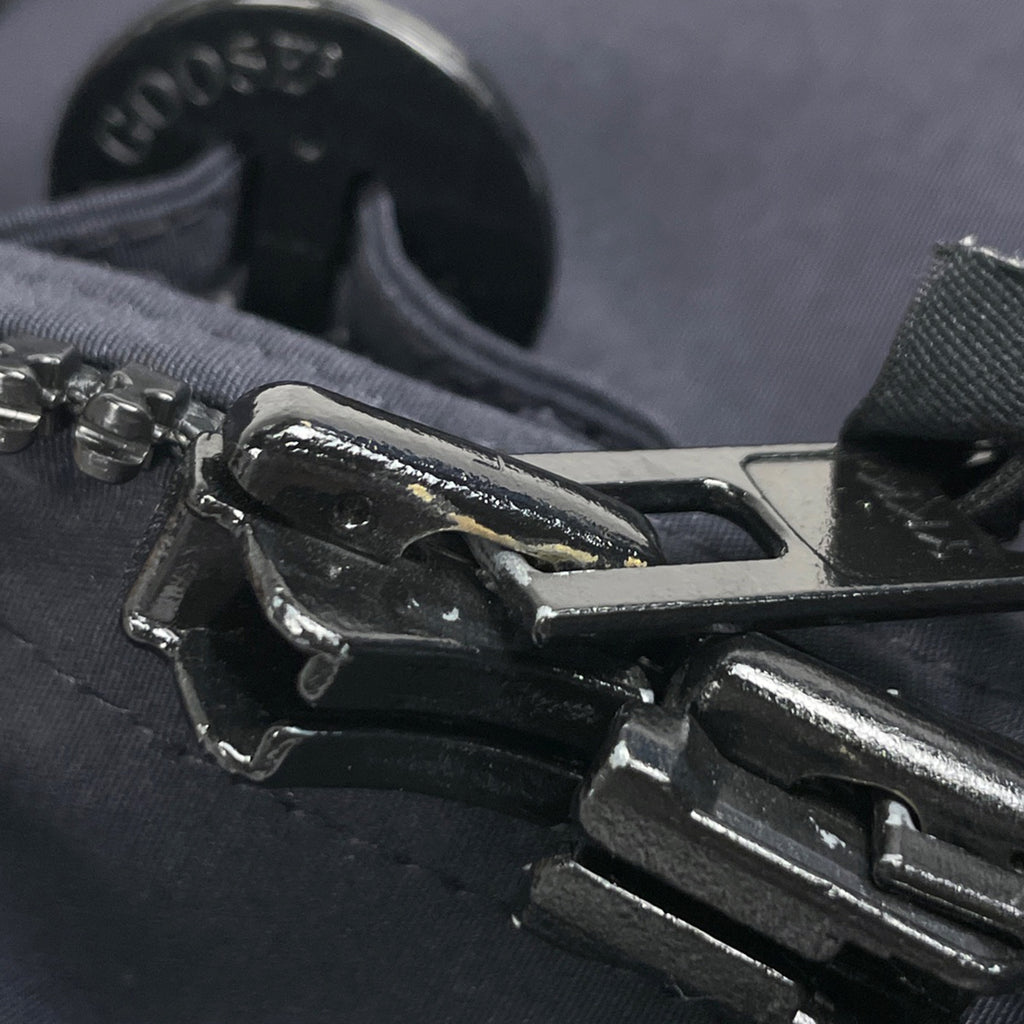 カナダグース ブロンテ パーカ ヘリテージ ダウンコート アウター ダウンジャケット ネイビー レディース 【中古】brapp