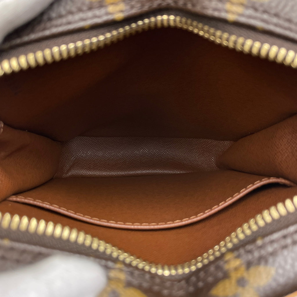 ルイ・ヴィトン ダヌーブ 斜め掛け ショルダーバッグ モノグラム ブラウン M45266 レディース 【中古】brbag