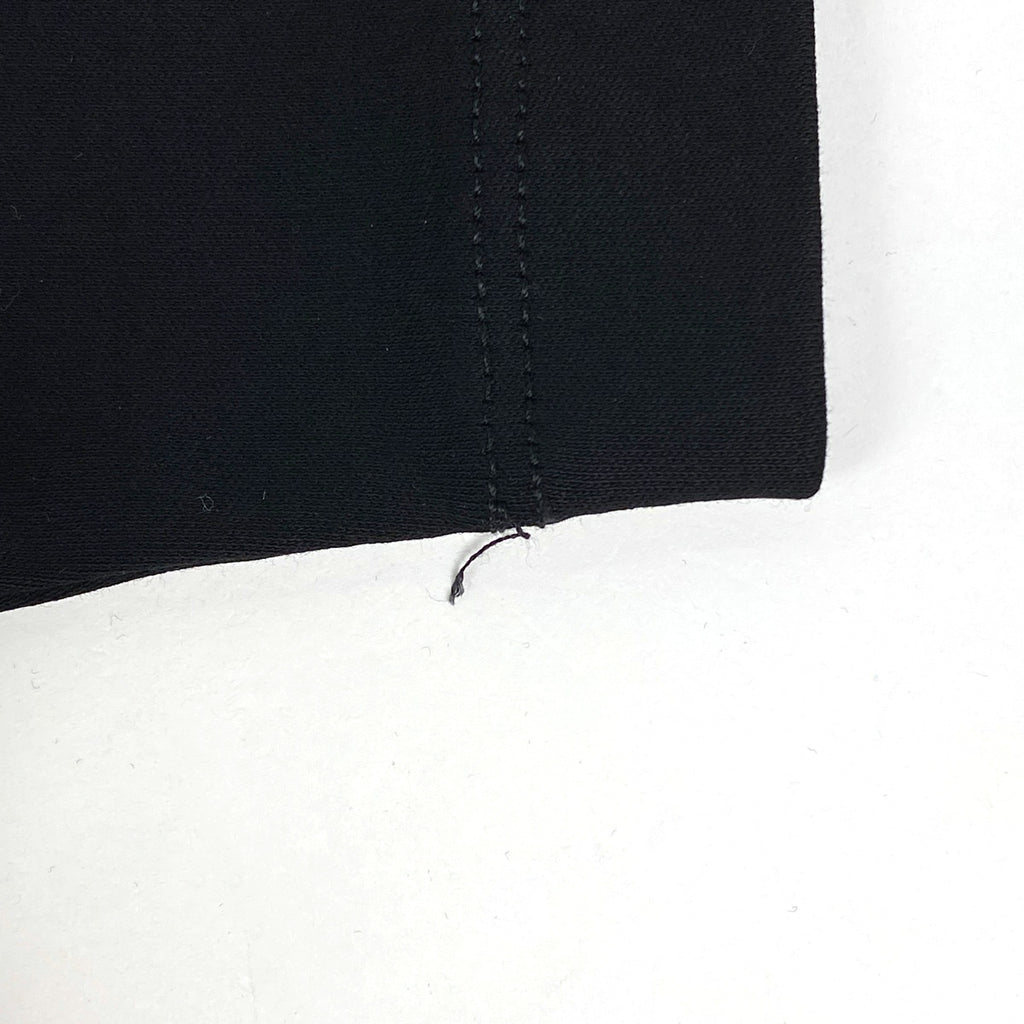 プラダ ロゴ 半袖 Tシャツ クルーネック トップス 半袖Ｔシャツ 綿 ブラック メンズ 【中古】brapp