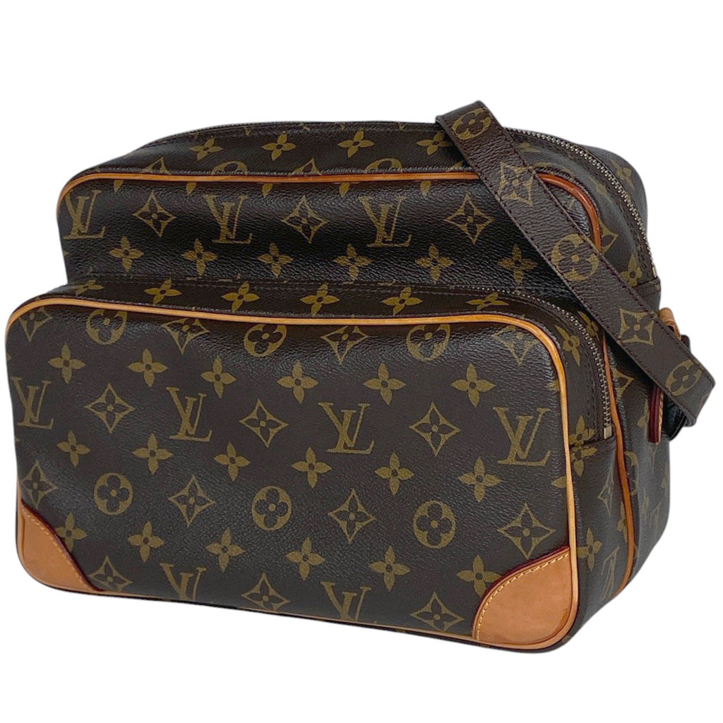 ルイ・ヴィトン ナイル 斜め掛け ショルダーバッグ モノグラム ブラウン M45244 レディース 【中古】brbag