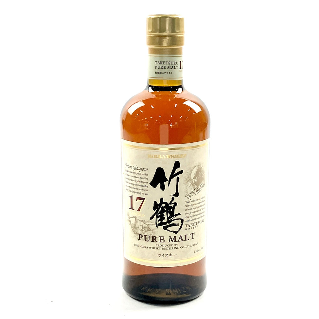 バイセル公式】【東京都内限定お届け】 ニッカ NIKKA 竹鶴 17年 ピュアモルト 700ml 国産ウイスキー 【古酒】 - バイセルブランシェ