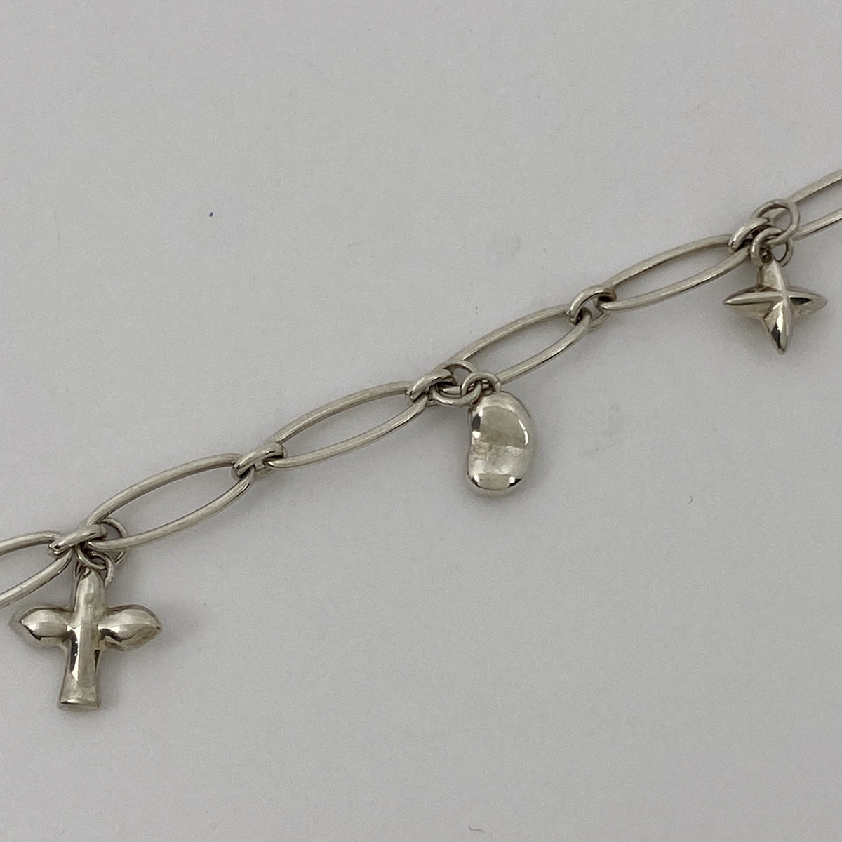 ティファニー✳︎5チャームシルバーブレスレット 楽天市場】質屋 ティファニー TIFFANY & Co. 5チャーム 5P