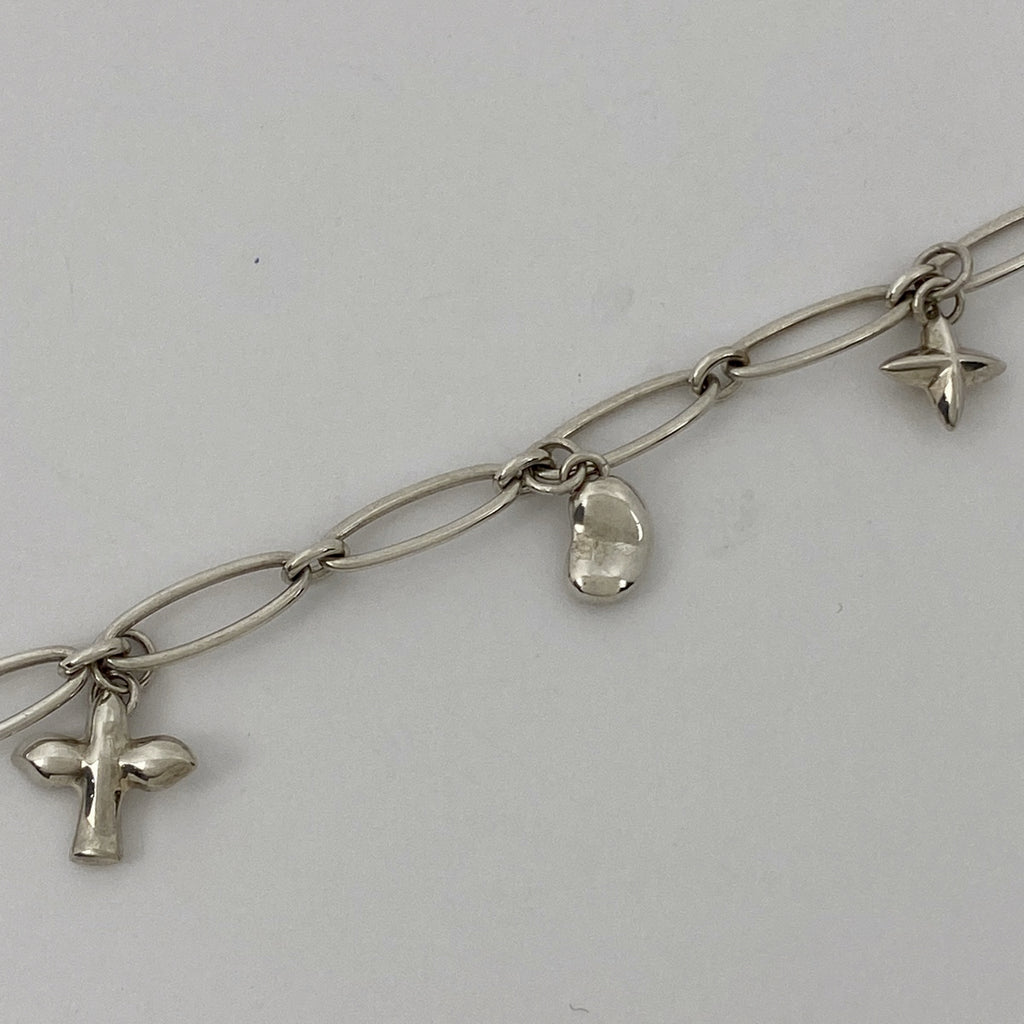 ティファニー  5チャーム ブレスレット エルサ ペレッティ ブレスレット シルバー925 シルバー レディース 【中古】 bracc