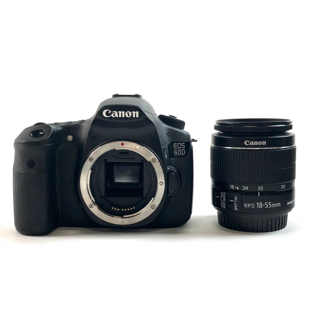 キヤノン Canon EOS 60D ＋ EF-S 18-55mm F3.5-5.6 IS II デジタル 一眼レフカメラ 【中古】