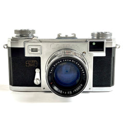 コンタックス CONTAX コンタックスIIa ＋ Sonnar T 50mm F2 ［ジャンク品］ フィルム レンジファインダーカメラ 【中古】