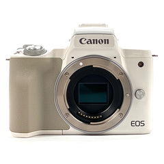 キヤノン Canon EOS Kiss M ボディ ホワイト デジタル ミラーレス 一眼カメラ 【中古】