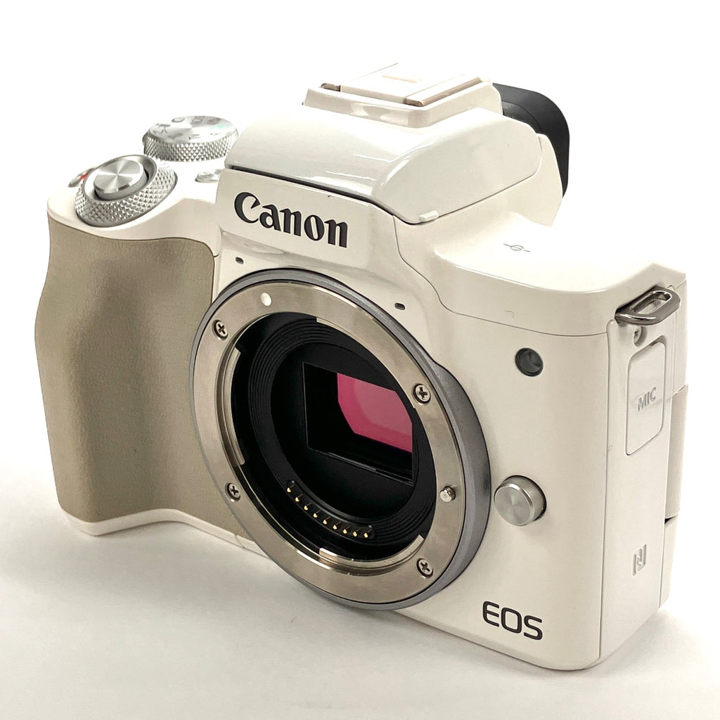 キヤノン Canon EOS Kiss M ボディ ホワイト デジタル ミラーレス 一眼カメラ 【中古】