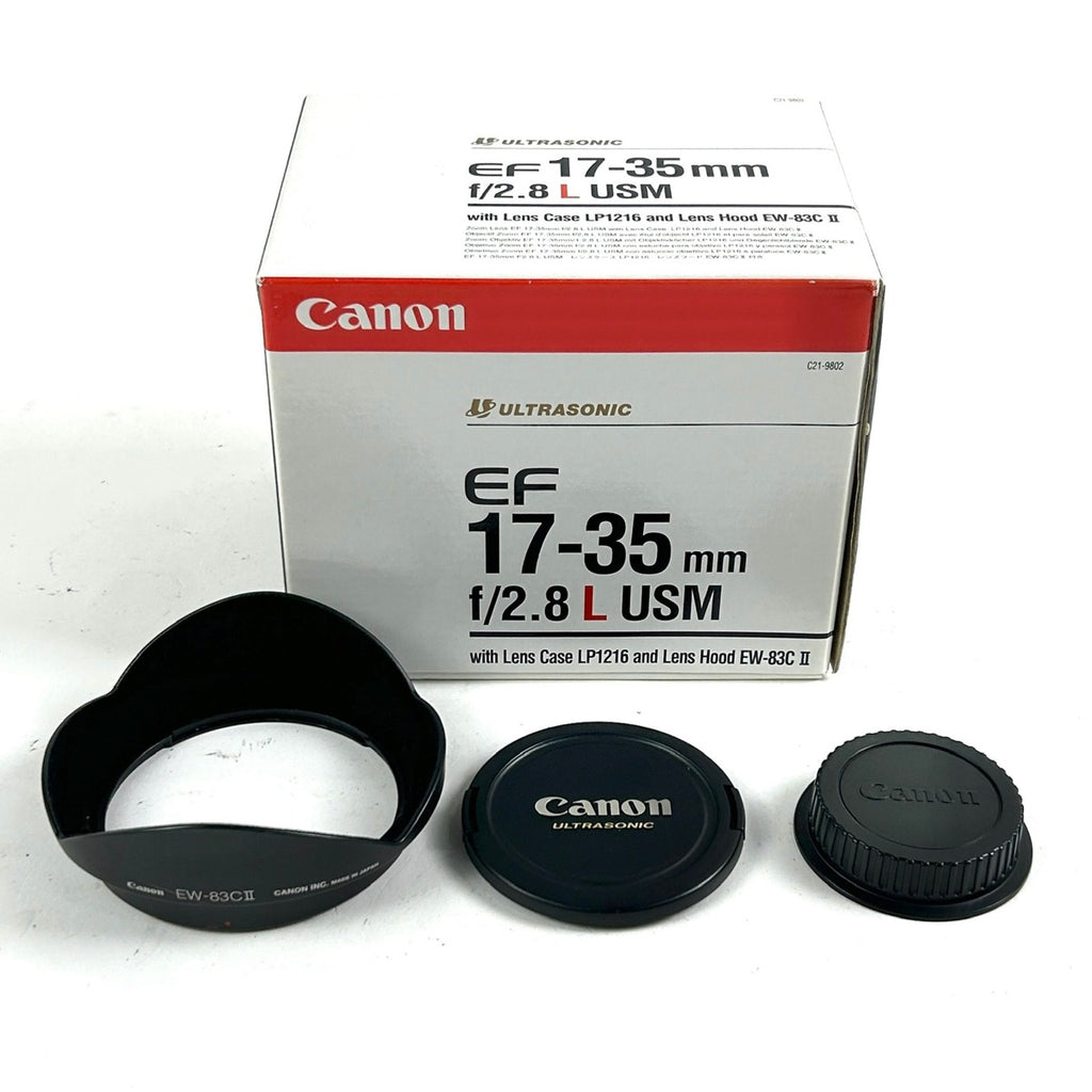 キヤノン Canon EF 17-35mm F2.8L USM 一眼カメラ用レンズ（オートフォーカス） 【中古】