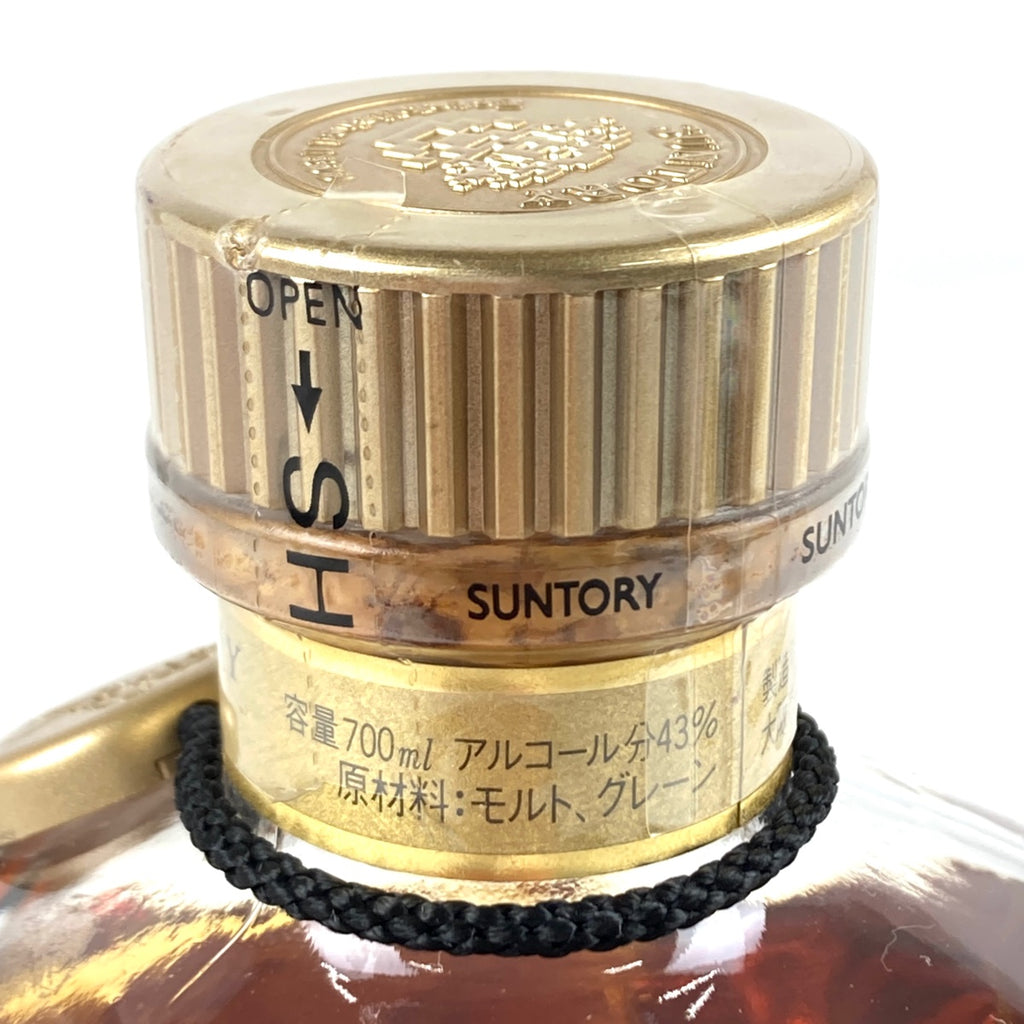 【東京都内限定お届け】 サントリー SUNTORY 響 ノンエイジ 金キャップ 裏ゴールドラベル 700ml 国産ウイスキー 【古酒】