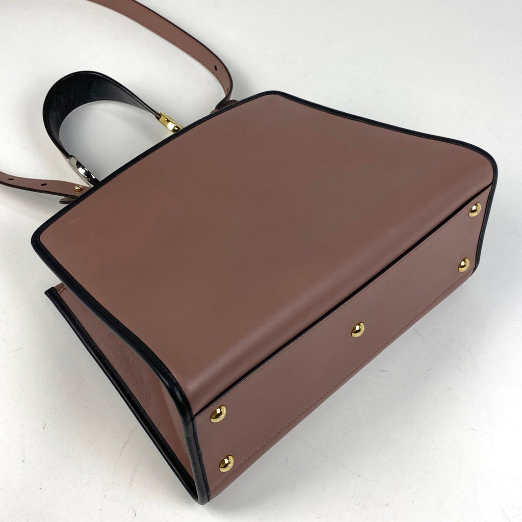 フェンディ ラナウェイ スモール ショルダーバッグ ハンドバッグ ショルダーバッグ レザー ピンク 8BH344 レディース 【中古】 brbag