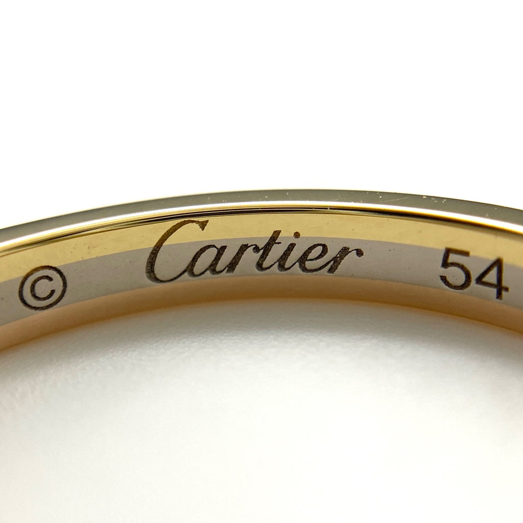 カルティエ ヴァンドーム ルイ カルティエ ウェディングリング YG イエローゴールド 指輪 スリーカラー リング 13.5号 750 レディース 【中古】brjwl