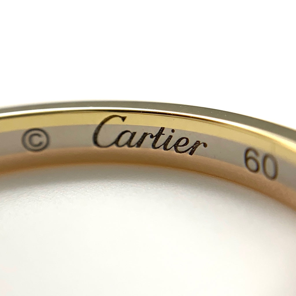 カルティエ ヴァンドーム ルイ カルティエ ウェディングリング YG イエローゴールド 指輪 スリーカラー リング 19.5号 750 メンズ 【中古】brjwl