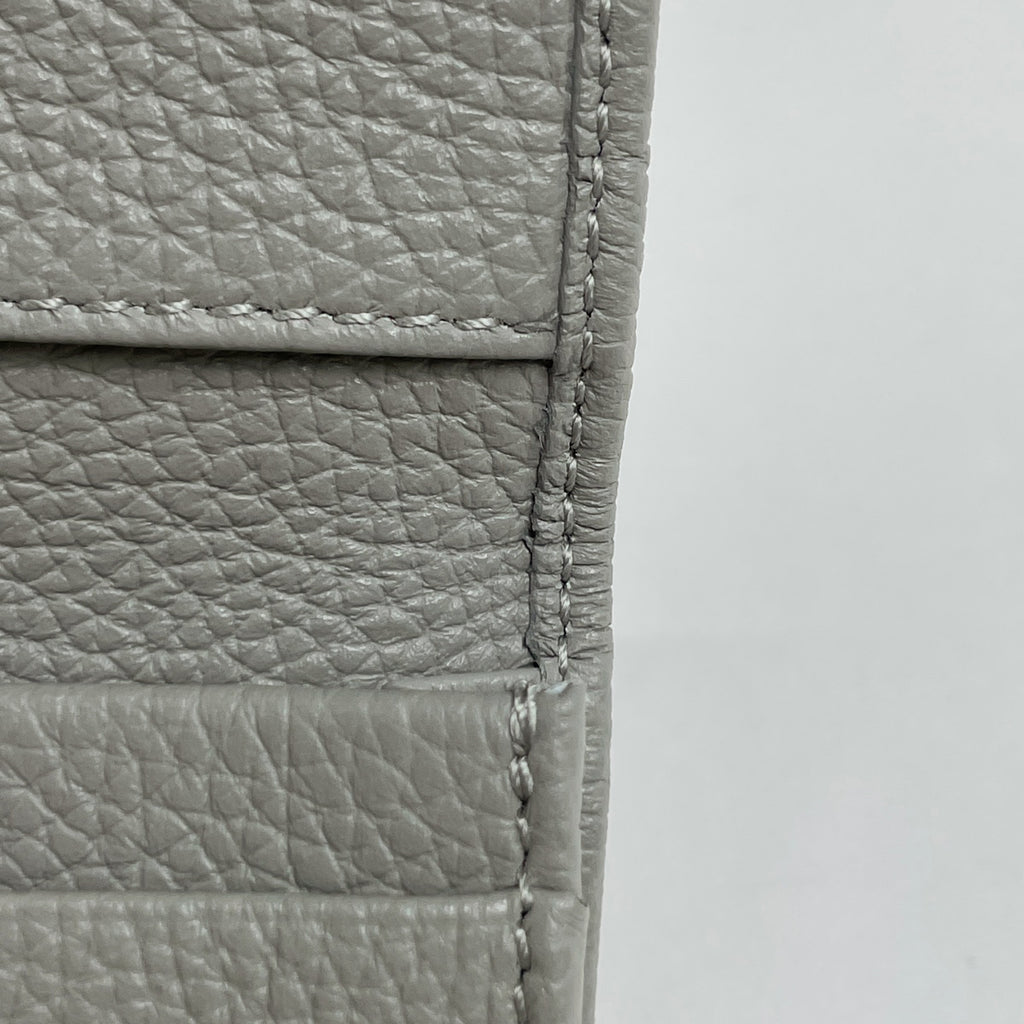 ジミーチュウ ロゴ カードケース 名刺入れ スタッズ カードケース レザー グレー レディース 【中古】brbag