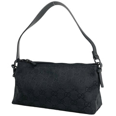グッチ GG柄 ハンドバッグ アクセサリーポーチ ハンドバッグ GGキャンバス ブラック 103399 レディース 【中古】brbag