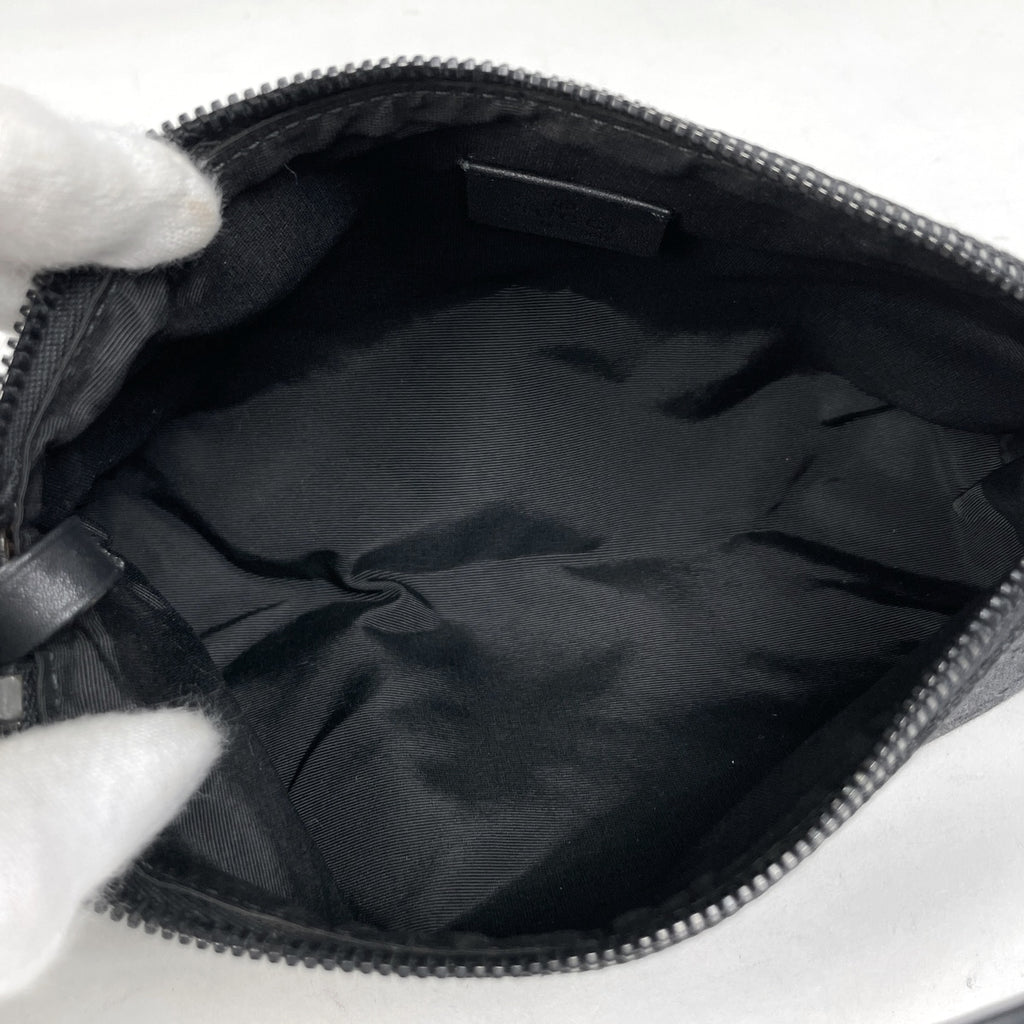 グッチ GG柄 ハンドバッグ アクセサリーポーチ ハンドバッグ GGキャンバス ブラック 103399 レディース 【中古】brbag