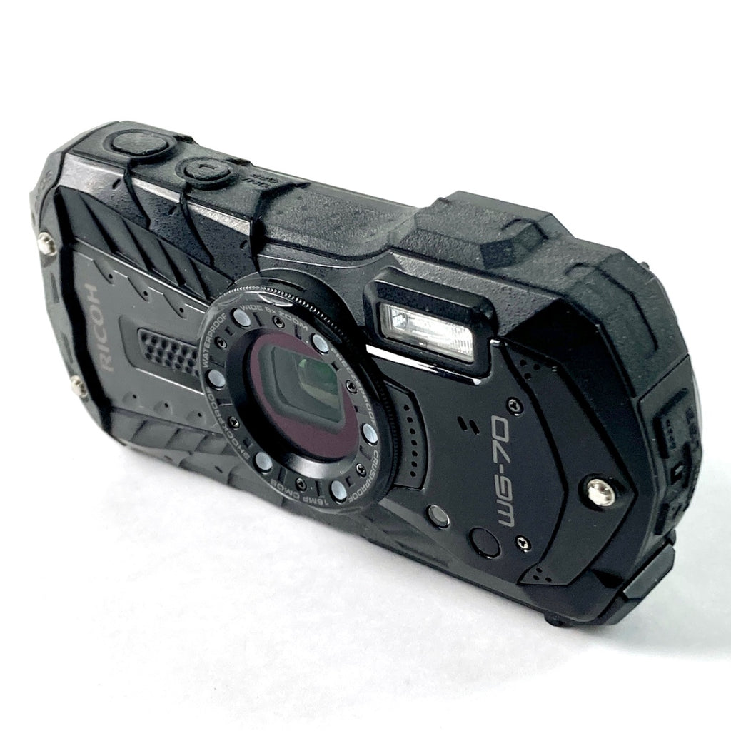 リコー RICOH WG-70 ブラック コンパクトデジタルカメラ 【中古】cambb