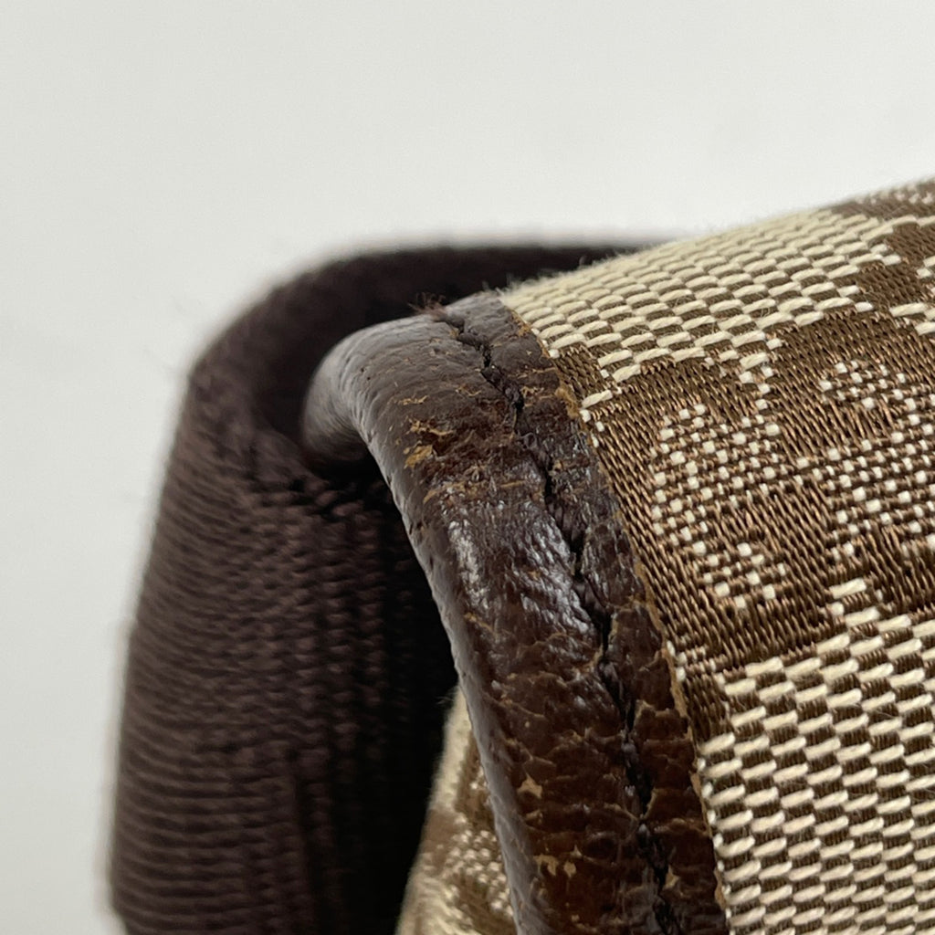 グッチ GG柄 ウエストバッグ ヒップバッグ ボディバッグ キャンバス ブラウン 131236 レディース 【中古】brbag