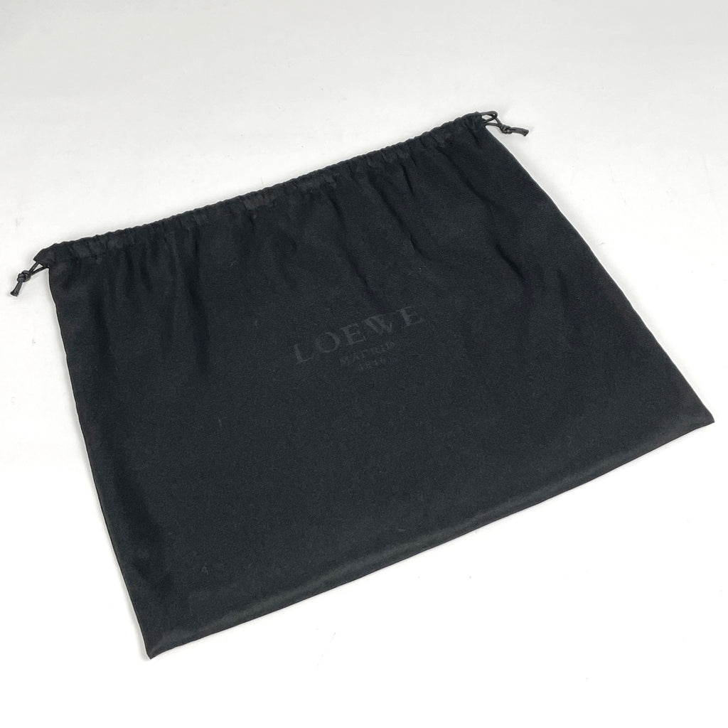 ロエベ アマソナ 28 アナグラム メタリック ハンドバッグ レザー ゴールド レディース 【中古】brbag