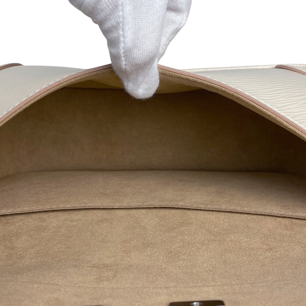 ルイ・ヴィトン ビュシ NM 肩掛け ショルダーバッグ エピ クオーツ(ベージュ) M59457 レディース 【中古】brbag