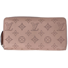 ルイ・ヴィトン ジッピーウォレット ラウンドファスナー 長財布 モノグラムマヒナ マグノリア(ピンク) M61868 レディース 【中古】brbag