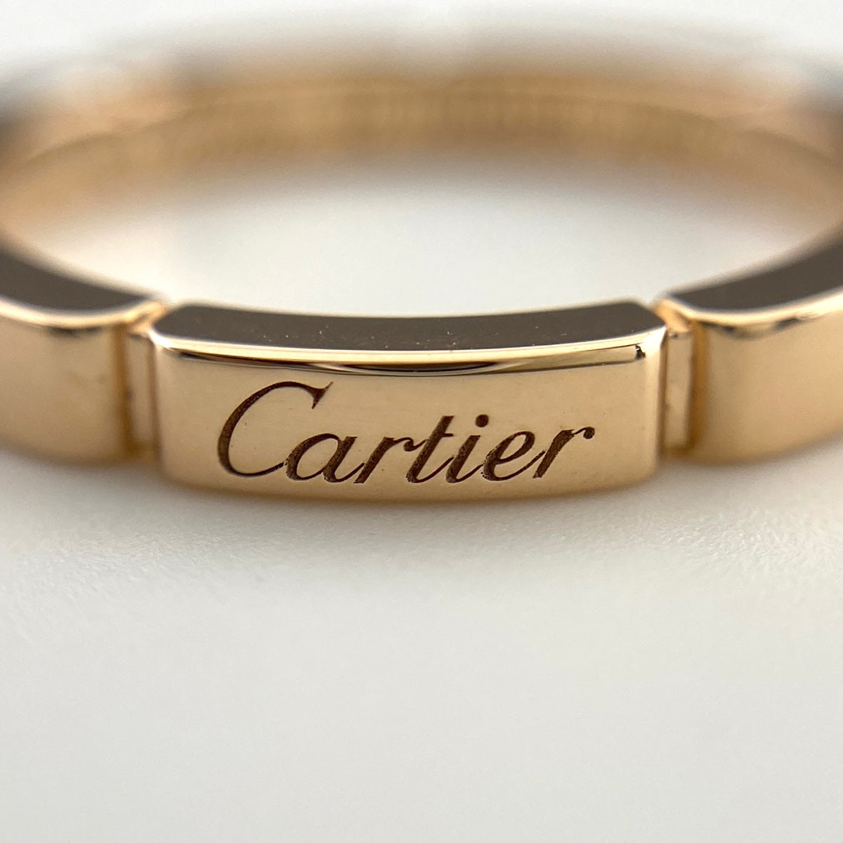 バイセル公式】カルティエ マイヨン パンテール リング PG ピンク