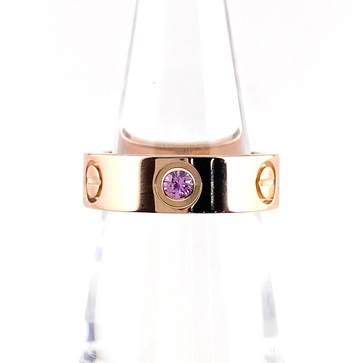 バイセル公式】カルティエ ラブ リング PG ピンクゴールド 指輪 ピンク