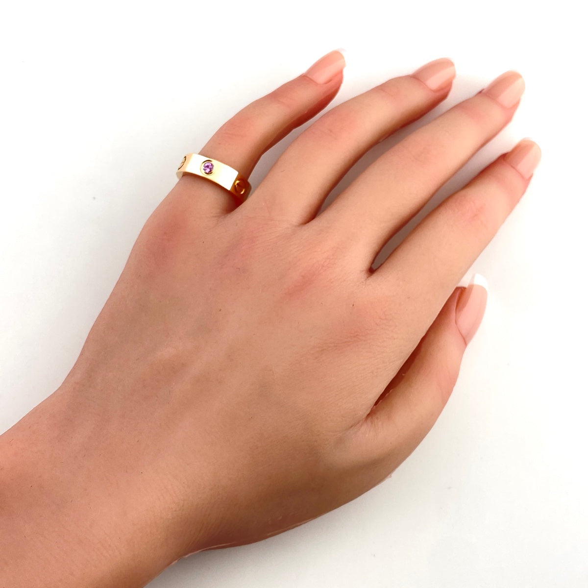 バイセル公式】カルティエ ラブ リング PG ピンクゴールド 指輪 ピンク