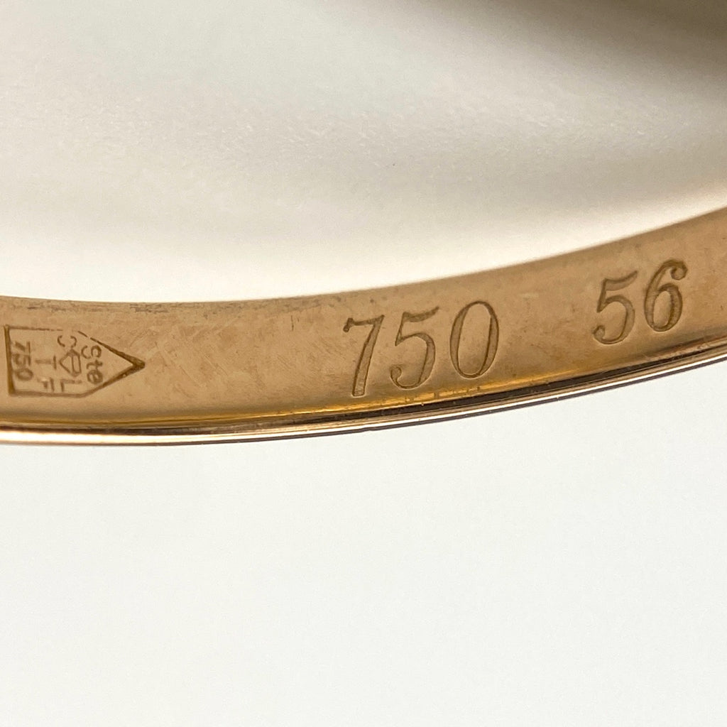カルティエ トリニティリング YG イエローゴールド 指輪 リング 13号 750 レディース 【中古】brjwl