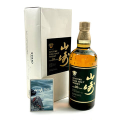 【東京都内限定お届け】 サントリー SUNTORY 山崎 10年 ピュアモルト グリーンラベル 750ml 国産ウイスキー 【古酒】liqbb