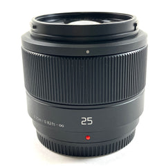 【在庫一掃】 パナソニック Panasonic LUMIX G 25mm F1.7 ASPH. H-H025-K ブラック 一眼カメラ用レンズ（オートフォーカス） 【中古】cambb