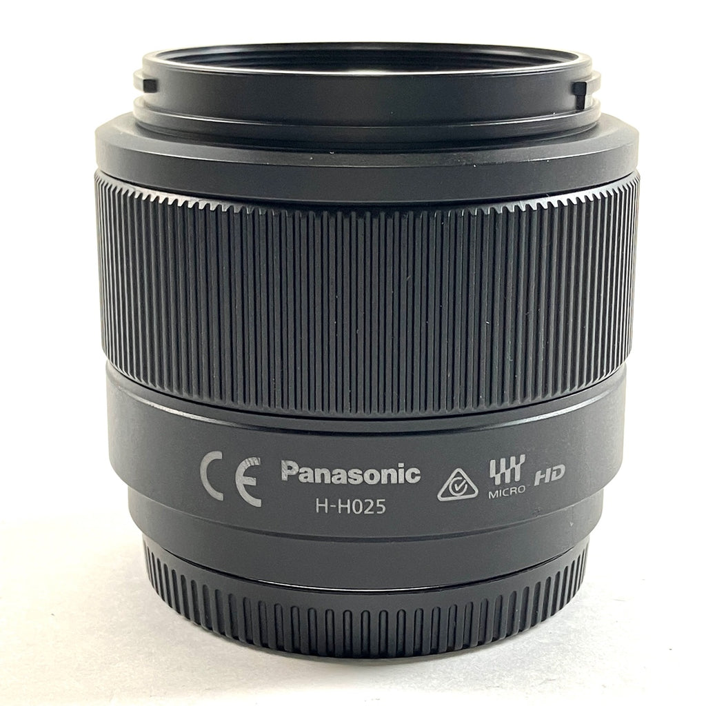 【在庫一掃】 パナソニック Panasonic LUMIX G 25mm F1.7 ASPH. H-H025-K ブラック 一眼カメラ用レンズ（オートフォーカス） 【中古】cambb