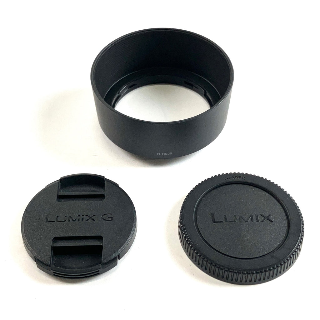 【在庫一掃】 パナソニック Panasonic LUMIX G 25mm F1.7 ASPH. H-H025-K ブラック 一眼カメラ用レンズ（オートフォーカス） 【中古】cambb