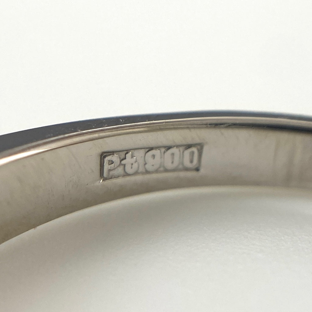 メレダイヤ デザインリング プラチナ 指輪 リング 11号 Pt900 ダイヤモンド レディース 【中古】nbjwl