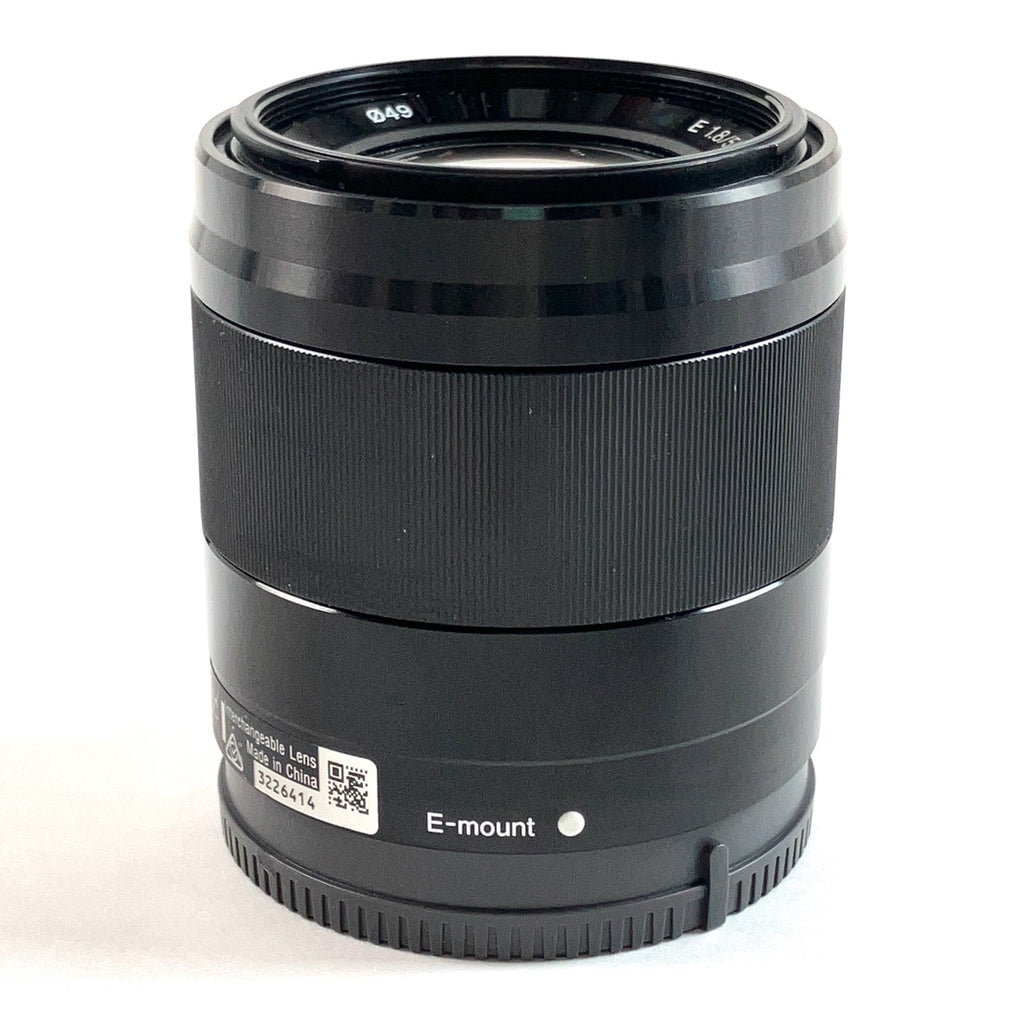 ソニー SONY E 50mm F1.8 OSS SEL50F18 ブラック 一眼カメラ用レンズ（オートフォーカス） 【中古】