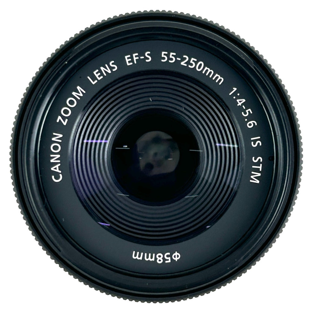 キヤノン Canon EF-S 55-250mm F4-5.6 IS STM 一眼カメラ用レンズ（オートフォーカス） 【中古】